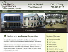 Tablet Screenshot of macbracey.com